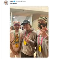 An excited fan reaction (Image via Punz/Twitter)